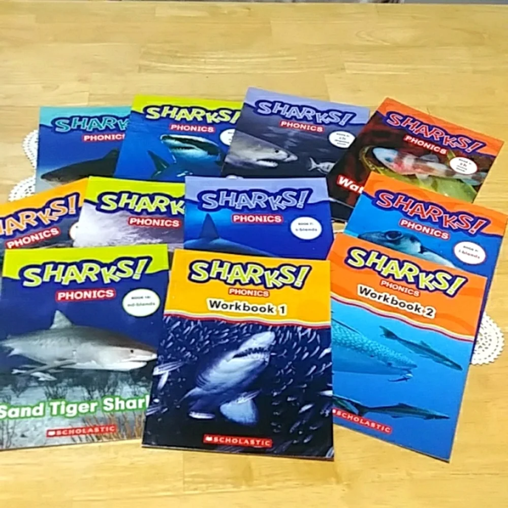 Sharks Phonics Readers, scholastic early readers